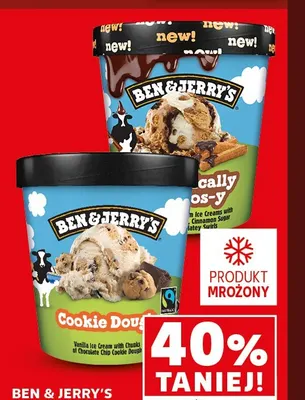 Lody Ben & Jerry's promocja w Kaufland