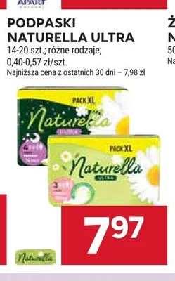 Podpaski Naturella Ultra promocja w Stokrotka