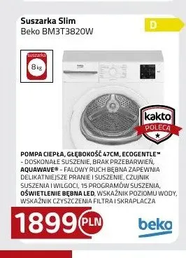 Suszarka Slim Beko BM3T3820W promocja w kakto.pl