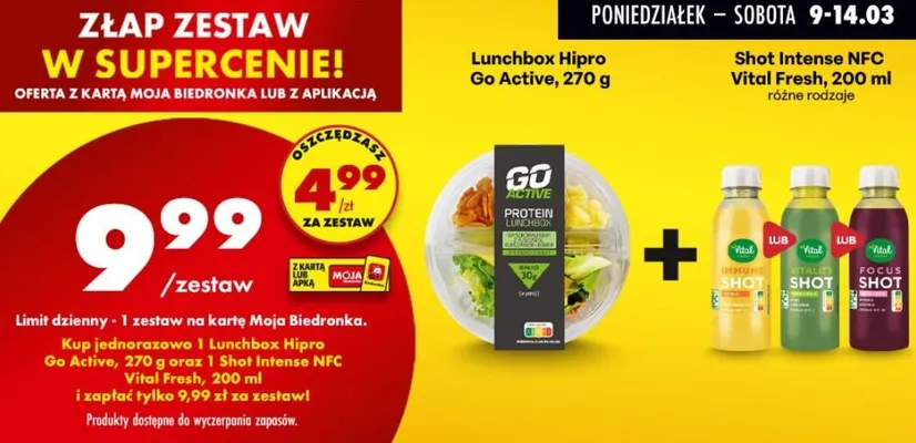 Lunchbox Go Active promocja w Biedronka