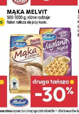 Mąka Melvit promocja w Stokrotka