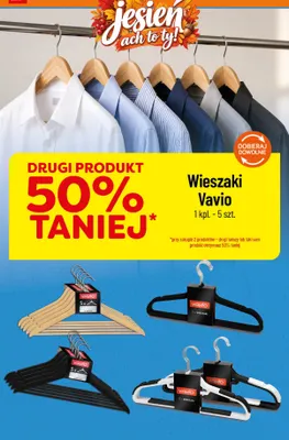 Wieszaki Vavio 5-pak promocja w POLOmarket