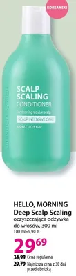 Oczyszczająca odżywka do włosów Deep Scalp Scaling promocja w Hebe