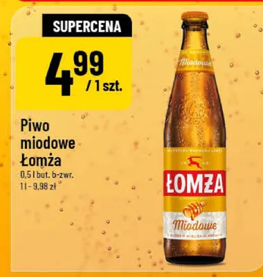 Piwo miodowe promocja w POLOmarket