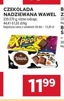 Czekolada nadziewana Wawel promocja w Stokrotka