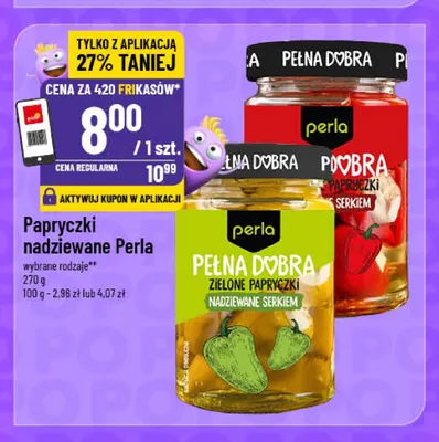 Papryczki nadziewane Perla promocja w POLOmarket