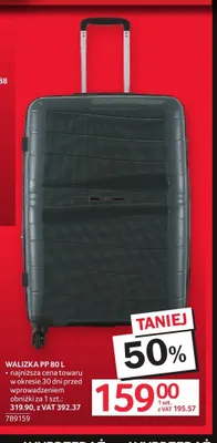 Walizka PP 80 l promocja w Selgros