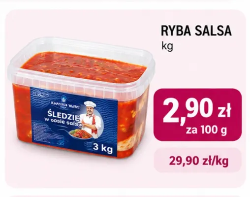 Ryba salsa Kapitan Navi promocja w emma MARKET