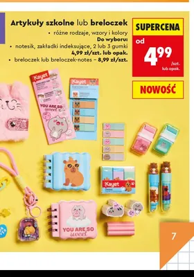 Notesik Kayet promocja w Biedronka