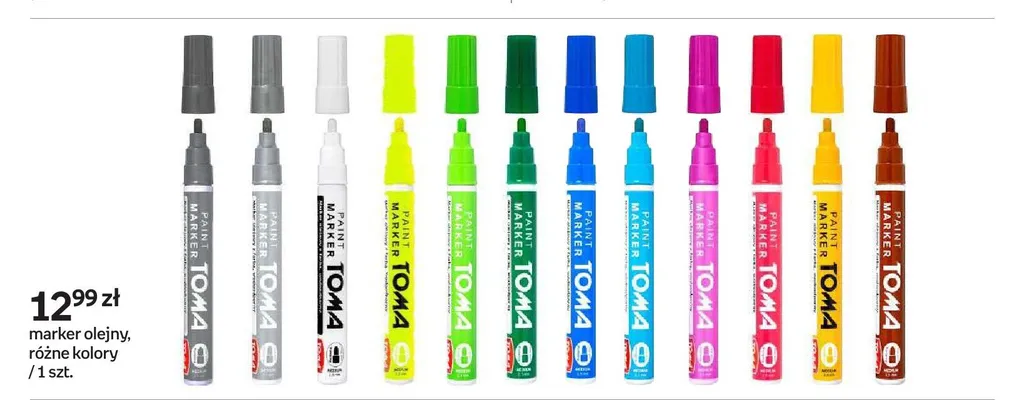 Marker olejny Toma promocja w Empik