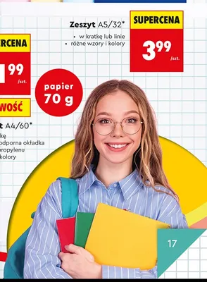 Zeszyt A5/32* Herlitz promocja w Biedronka