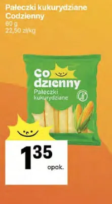 Paleczki kukurydziane promocja w Delikatesy Centrum