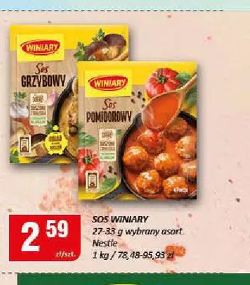 Sos pomidorowy Winiary promocja w Chorten