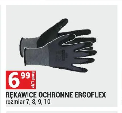 Rękawice ochronne Ergoflex promocja w Merkury Market