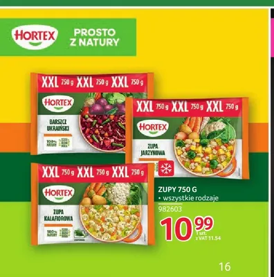 Barszcz ukraiński Hortex promocja w Selgros