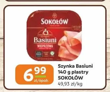Szynka Basiuni Sokołów promocja w Gama