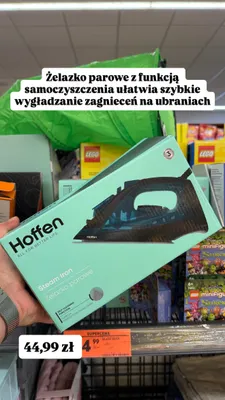 Żelazko parowe Hoffen promocja w Biedronka