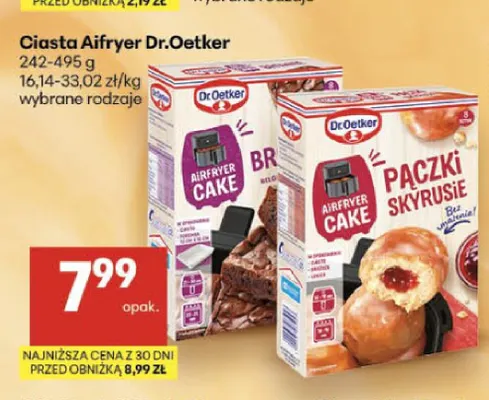 Ciasto Airfryer Cake Brownie Dr.Oetker promocja w Delikatesy Centrum
