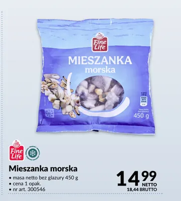 Mieszanka morska Fine Life promocja w Makro