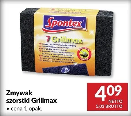 Zmywak szorstki Grillmax promocja w Makro