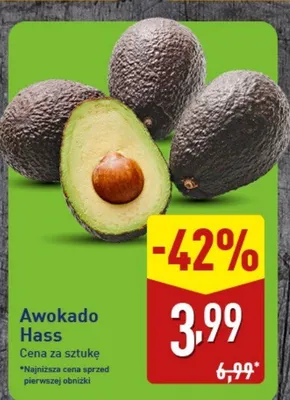 Awokado Hass promocja w Aldi