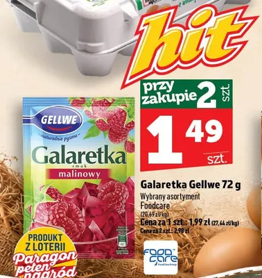 Galaretka Gellwe promocja w TOPAZ