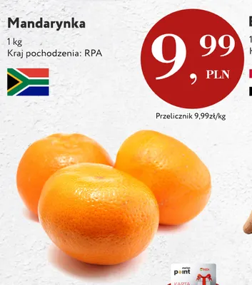 Mandarynki promocja w Market Point