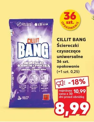 Ściereczki czyszczące uniwersalne promocja w Kaufland