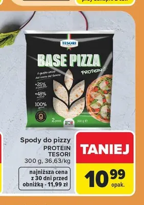 Spody do pizzy Protein Tesori promocja w Carrefour