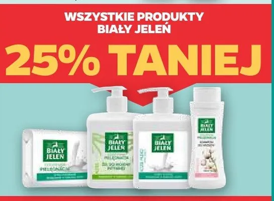 Produkty Biały Jeleń promocja w Netto