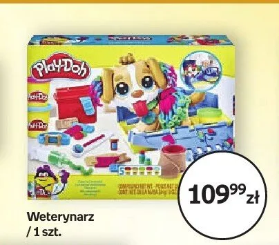 Zestaw kreatywny Play-Doh Weterynarz promocja w Empik