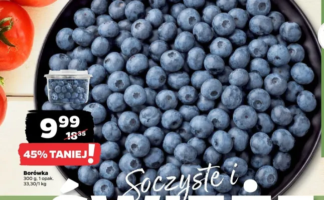 Borówka promocja w Netto