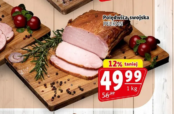 Polędwica swojska Pelikan promocja w Prim Market