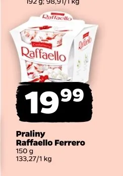 Praliny Raffaello Ferrero promocja w Netto