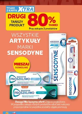 Pasta do zębów Sensodyne Proszkliwo Extra Fresh promocja w Kaufland