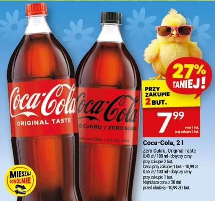 Napój Coca-Cola Original Taste promocja w Twój Market