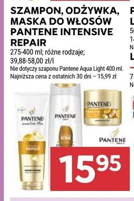 Maska do włosów Pantene Intensive Repair promocja w Stokrotka