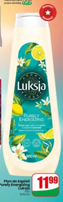 Płyn do kąpieli Luksja Sens Purely Energizing promocja w Dino