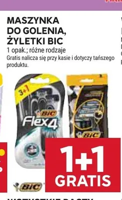 Żyletki BIC promocja w Stokrotka