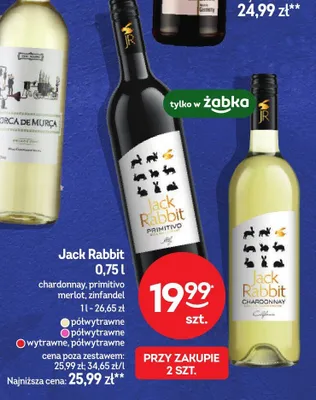 Wino primitivo promocja w Żabka