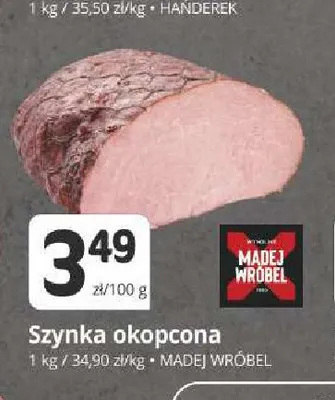 Szynka okopcona Madej Wróbel promocja w Marketvita