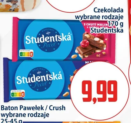 Czekolada Studentska promocja w Kupiec