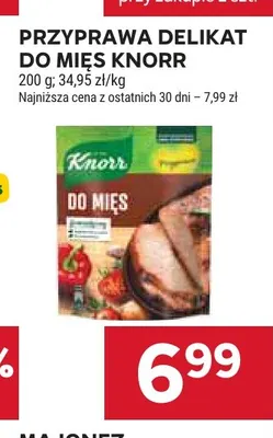 Przyprawa Delikat do mięs Knorr promocja w Stokrotka