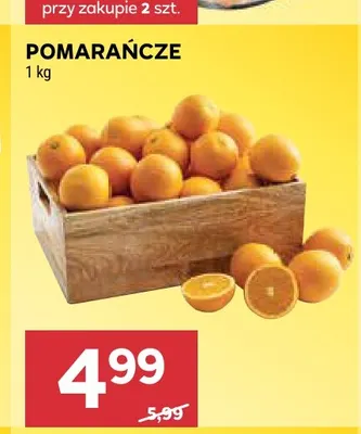 Pomarańcze promocja w Stokrotka
