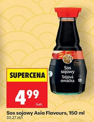 Sos sojowy Asia Flavours promocja w Biedronka