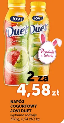 Napój jogurtowy Duet wybrane rodzaje promocja w Euro Sklep