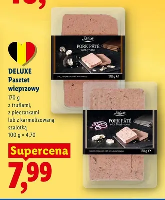 Pasztet wieprzowy z karmelizowaną szalotką promocja w Lidl