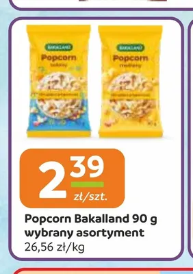 Popcorn Bakalland promocja w Gama