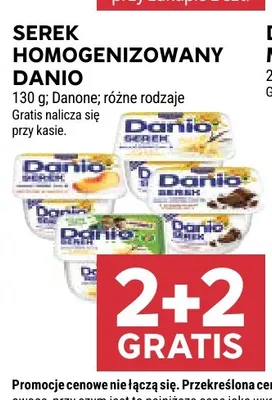 Serek homogenizowany Danio promocja w Stokrotka