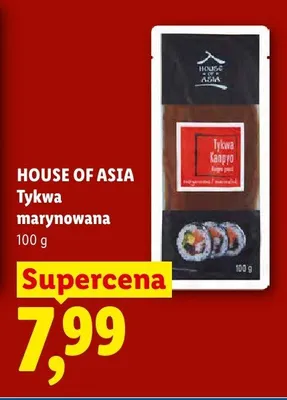 Tykwa marynowana House of Asia promocja w Lidl